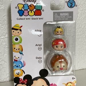 Disney Tsum Tsum SERIES 2 Alice, Ariel, Dale